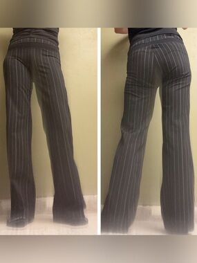 Zella wide leg pinstriped pants